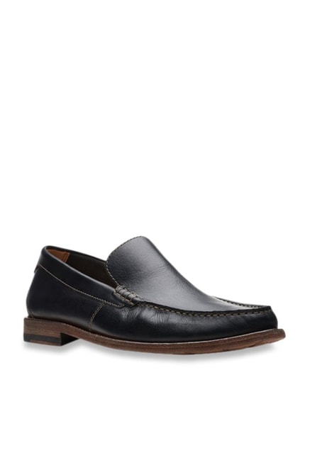 Clarks Pace Barnes Black Loafers from 