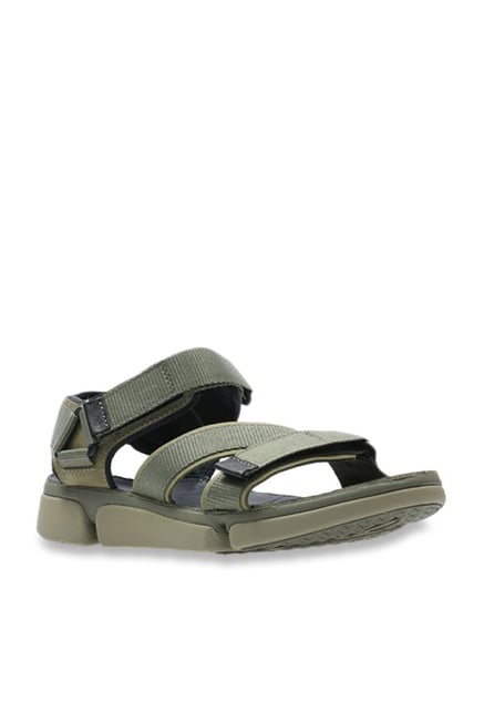 Clarks Men's Tri Cove Olive Floater Sandals