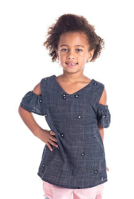 Cold shoulder discount tops for kids