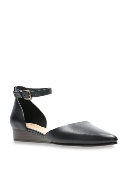 clarks ankle strap wedge