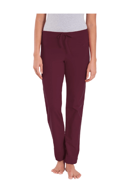 Buy Jockey Wine Lounge Pants for Women's Online @ Tata CLiQ