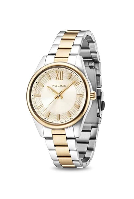 Police PL14493MSTG06MJ Elegance Analog Watch for Women