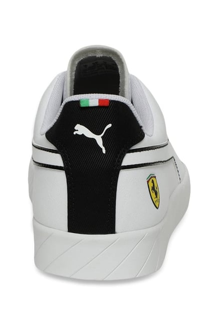 Puma Men s Ferrari SF Vulc Track White Sneakers