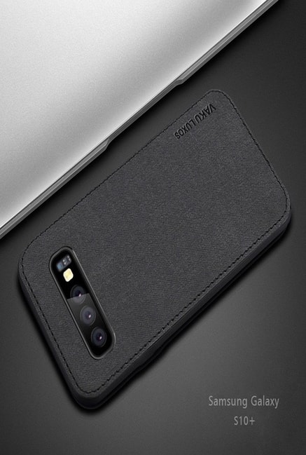 Buy Samsung Galaxy S10 Plus Luxico Series Back Cover Black