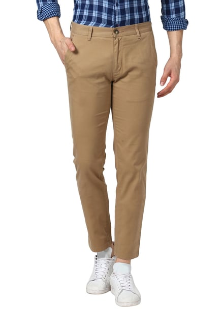 Buy MONTE CARLO Solid Cotton Blend Regular Fit Mens Track Pants | Shoppers  Stop