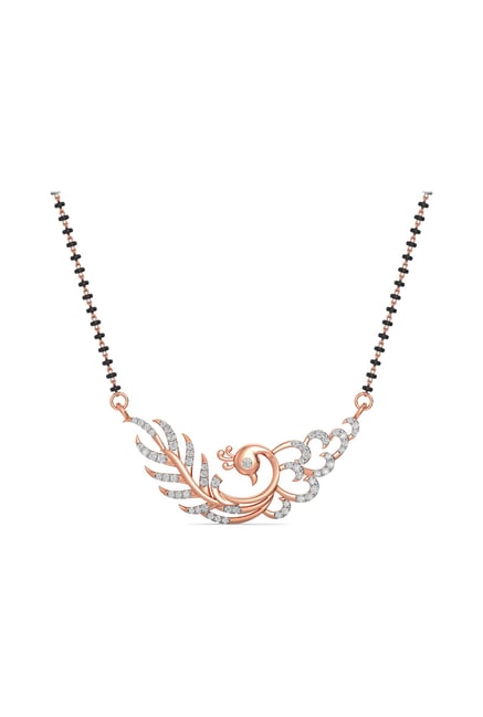 Joyalukkas 18 kt Gold & Diamond Mangalsutra