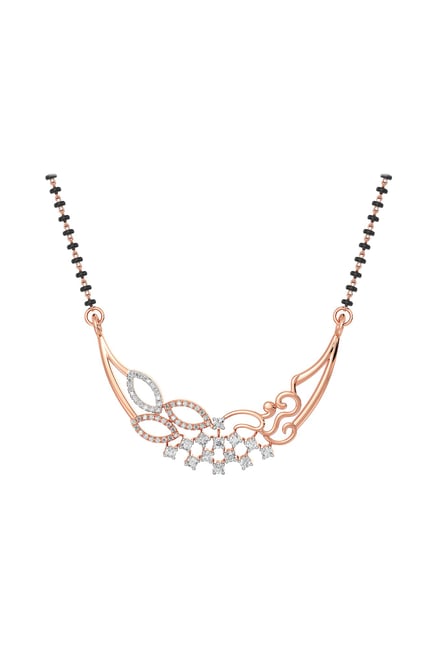 Buy Joyalukkas 18 kt Gold Diamond Mangalsutra Online At Best