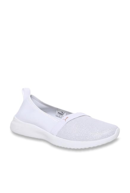 Buy Puma Women's Adelina Sparkle White Flat Ballets Online at Best Prices |  Tata CLiQ