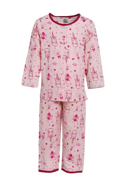 little pink night suit