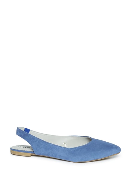 Faux-Suede Sling-Back Flats For Women 