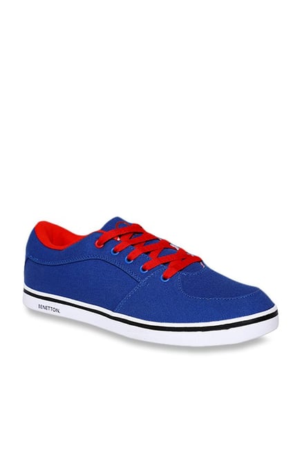 benetton blue sneakers