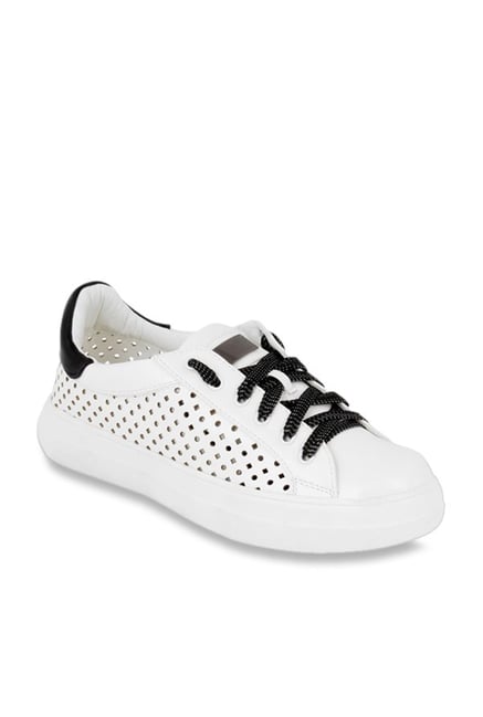 Elle White Casual Sneakers from Elle at 