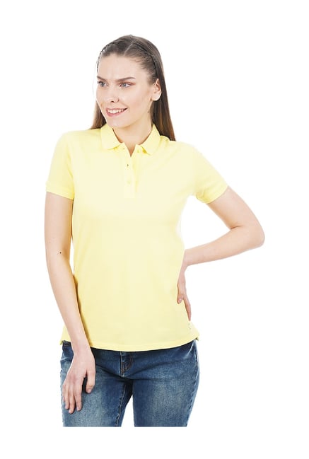 Pepe Jeans Yellow Short Sleeves Polo T-Shirt