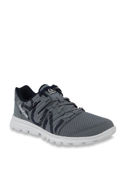 reebok ultra speed grey running shoes
