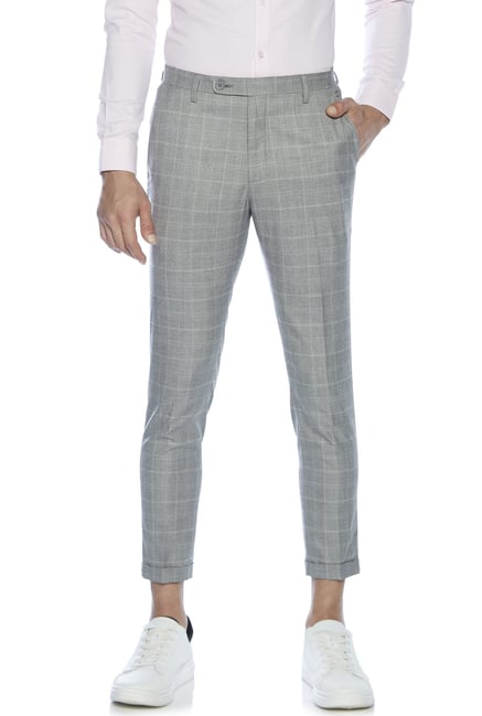 carrot fit trousers mens