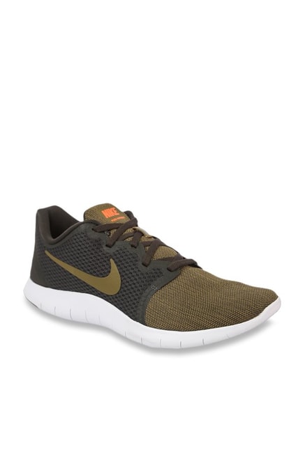 Nike Flex Contact 2 Olive Running Shoes 
