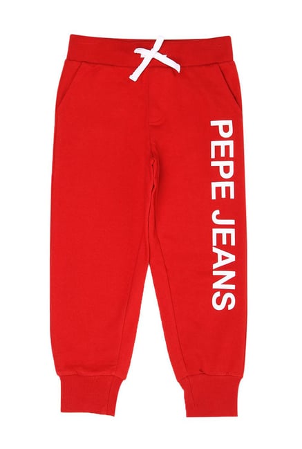 red joggers kids