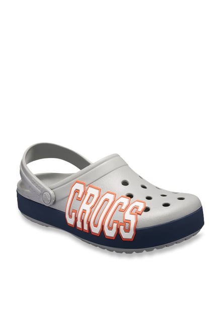 Crocs crocband light discount grey