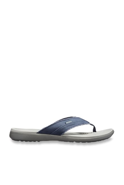 Crocs Santa Cruz Navy Flip Flops from Crocs at best prices on Tata CLiQ