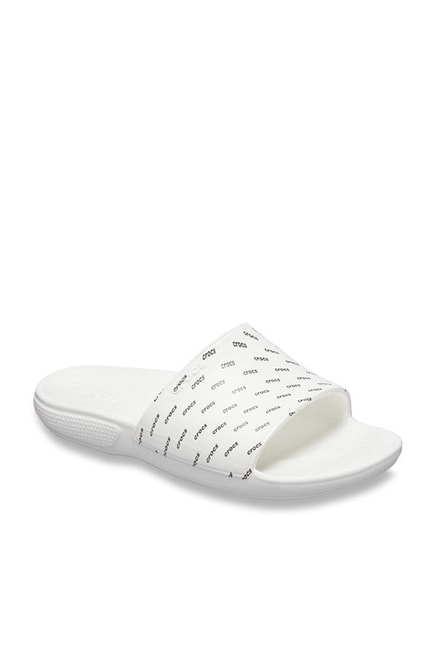 white casual sandals