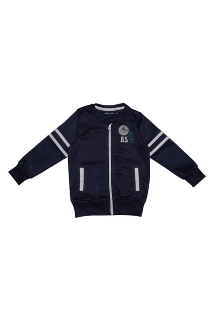 Allen Solly Junior Navy Solid Sweatshirt