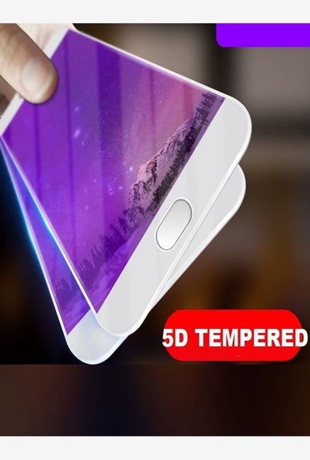 Vaku Xiaomi Redmi Note 4 Curved Edge Ultra Strong Ultra Clear Full Screen Tempered Glass White