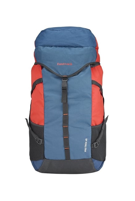 Buy Fastrack Blue Red Polyester Laptop Rucksack Online At Best Price Tata CLiQ