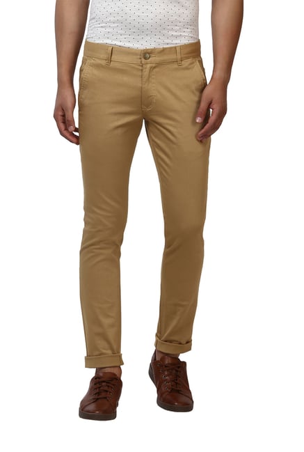 PARX Slim Fit Men Brown Trousers - Buy PARX Slim Fit Men Brown Trousers  Online at Best Prices in India | Flipkart.com