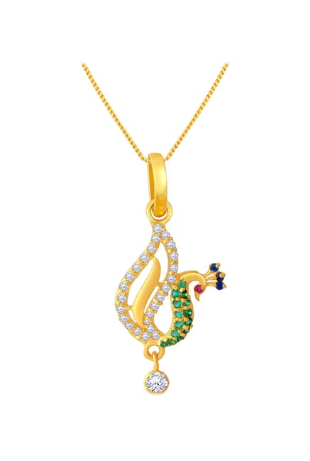Diamonds 22 kt Gold Pendant 