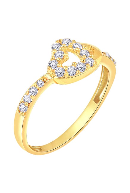 Buy MALABAR GOLD AND DIAMONDS Womens Gold Ring RGSGHTYA009 | Shoppers Stop