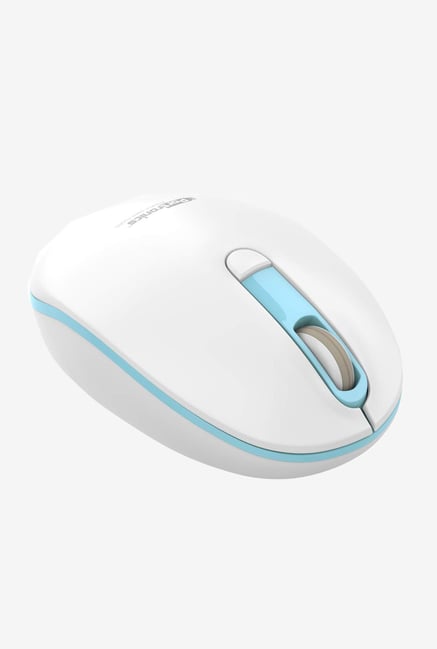 Portronics Toad 11 POR-015 Wireless Mouse (White/Blue)