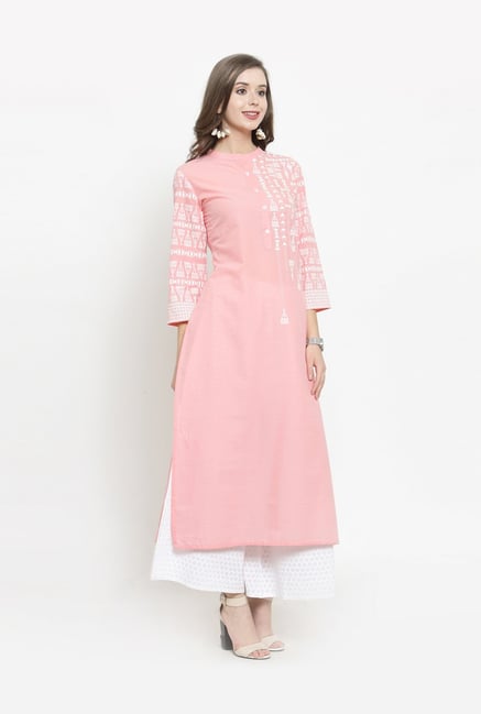 Online shopping kurti palazzo set Clearance