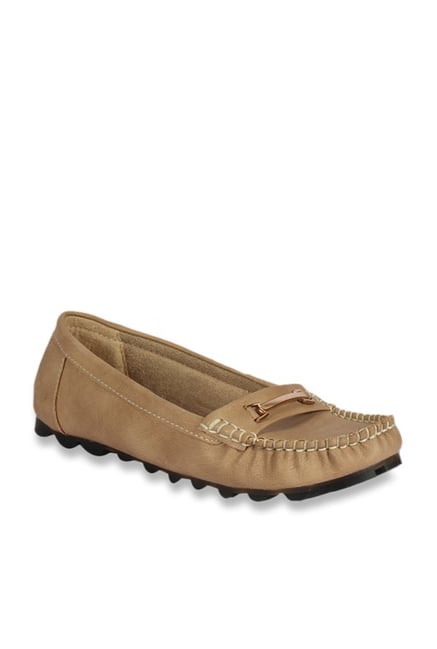 Notion London Beige Casual Loafers