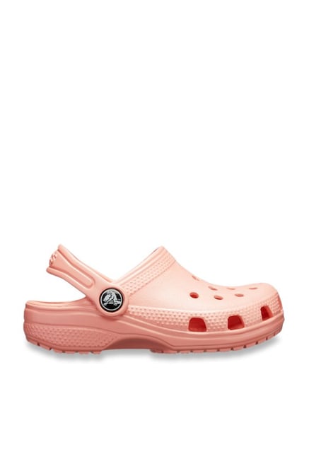 melon colored crocs