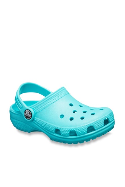 kids crocs pool blue