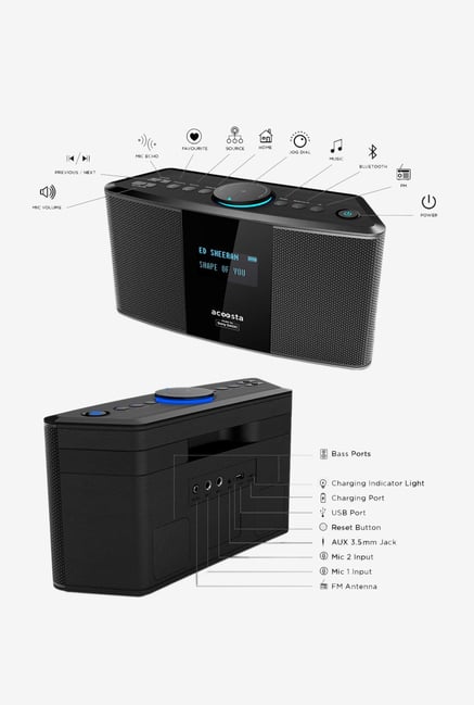 Sony Acoosta Uno Acoosta Bluetooth Speaker Acoosta Uno ABT