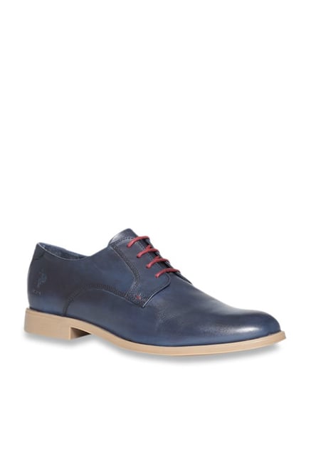 U S Polo Assn U.S. Polo Assn. Men's Cambiaso Navy Derby Shoes