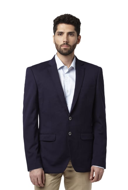 park avenue royal blue suit