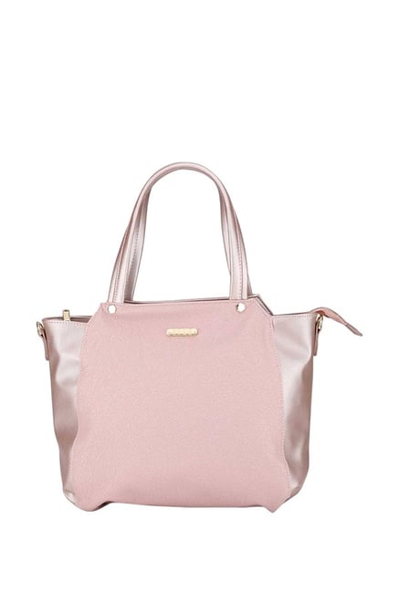 elle luggage pink