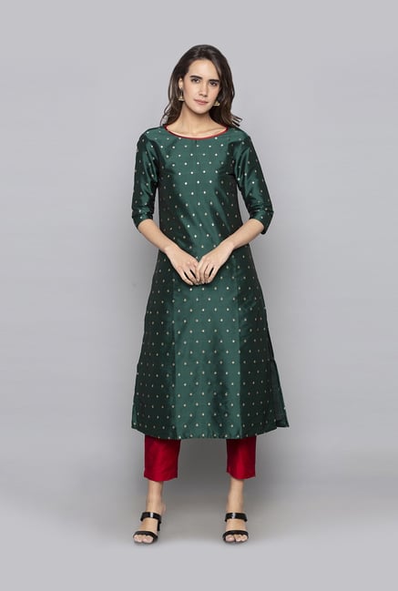 zari work kurtis online