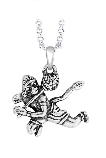 Taraash Hanuman 92.5 Sterling Silver Pendant