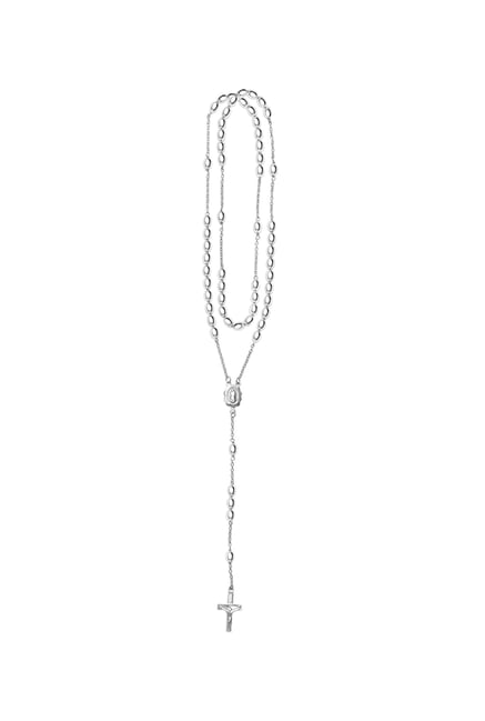 4mm Rosary Prayer Bead Necklace — Inchoo Bijoux