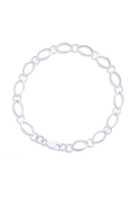 Buy Mikoto by FableStreet 925 Silver Link Bracelet Online At Best Price   Tata CLiQ