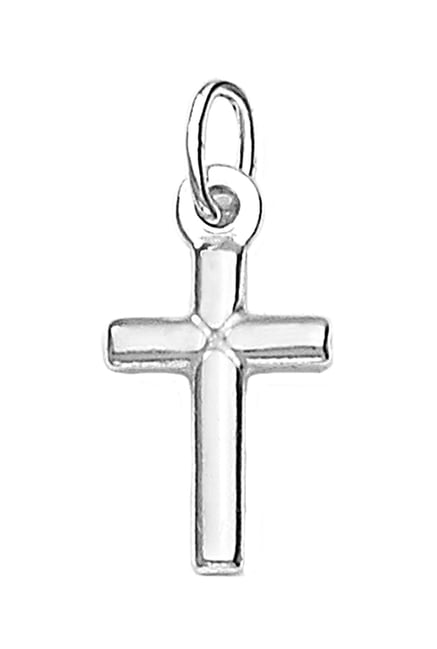 Taraash Cross 92.5 Sterling Silver Pendant