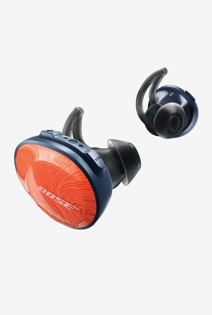 Bose Soundsport Free Bluetooth Earphones With Mic Orangenavy Blue