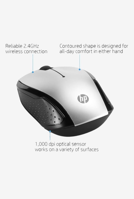 Buy Hp 201 3xa55aa Wireless Optical Mouse Smoke Grey Online At