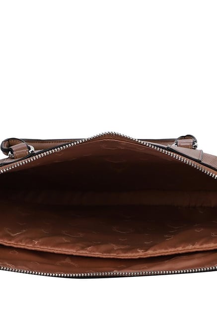 allen solly leather laptop bags