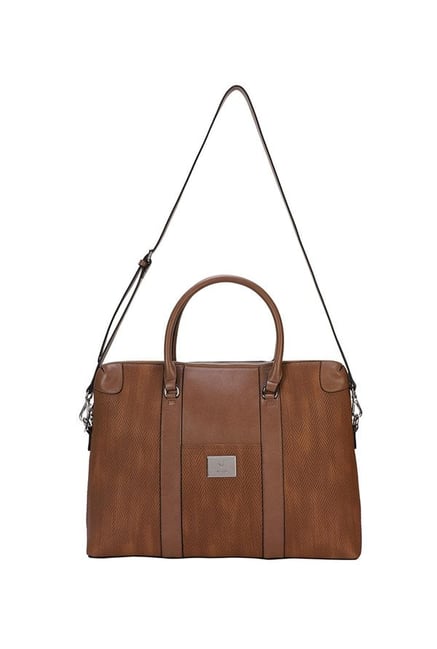 allen solly leather laptop bags