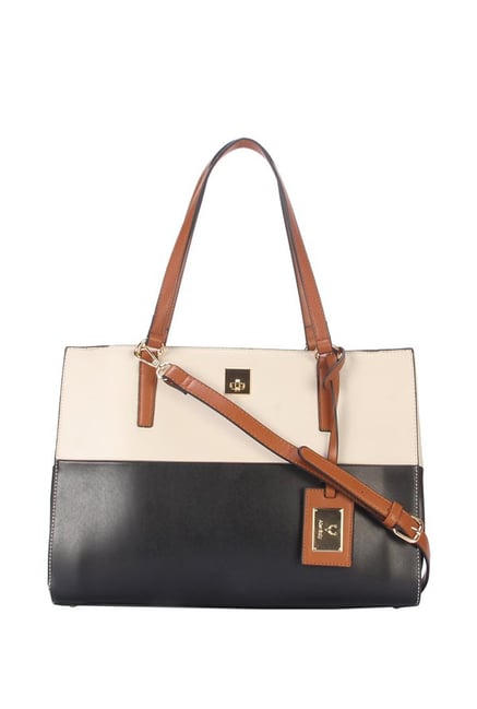 allen solly beige handbag