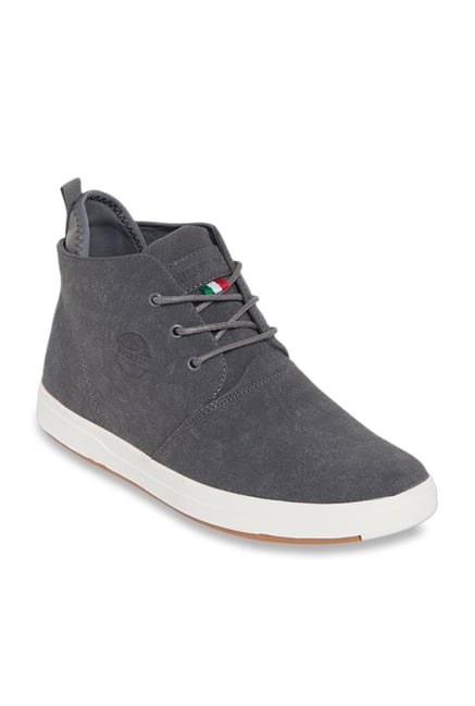 Killer Dark Grey Ankle High Sneakers